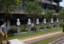 UNED inicia construcción de espacio permanente para honrar a 32 próceres nacionales